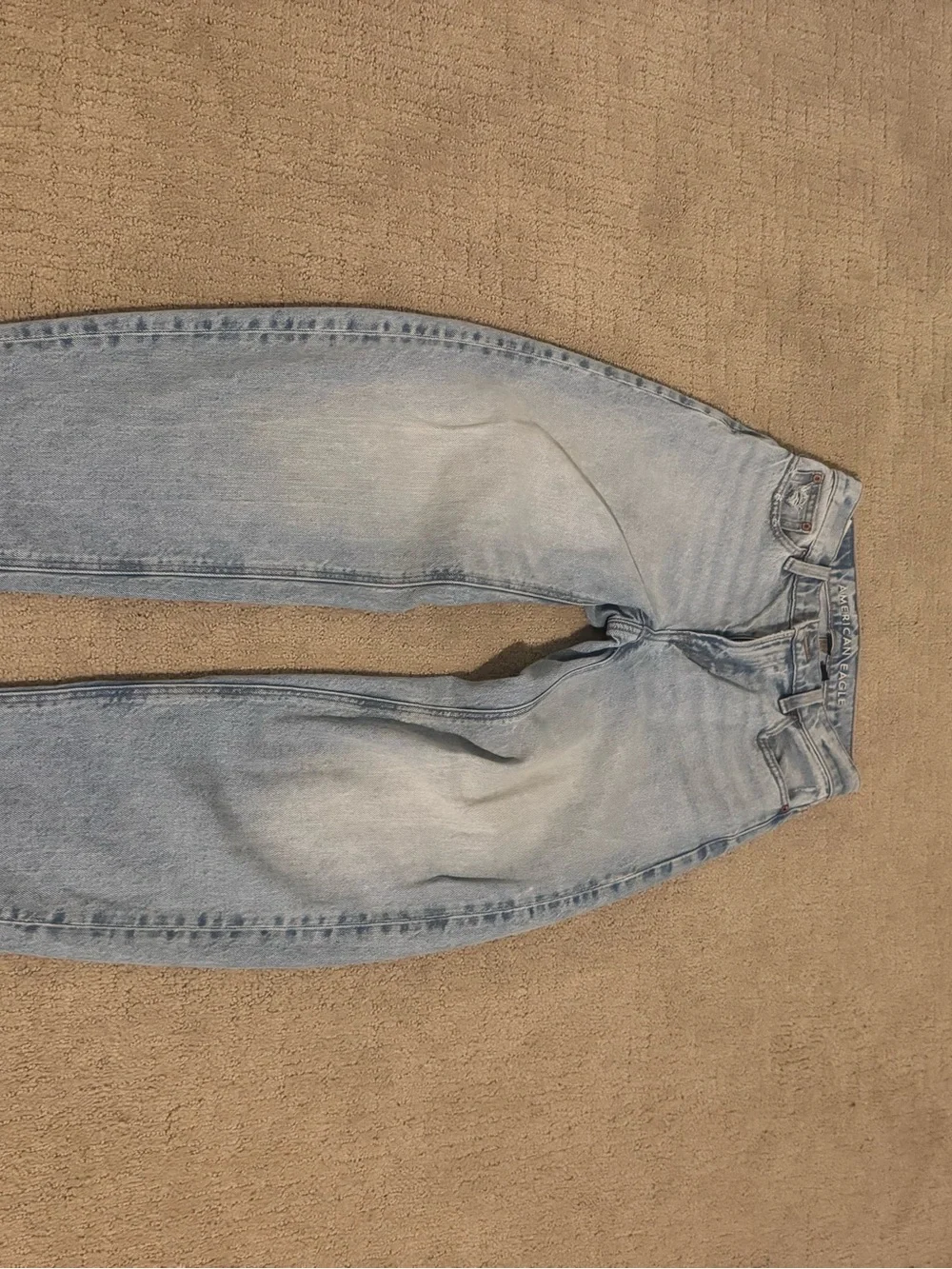 Light Wash barrel jeans  - Light Blue